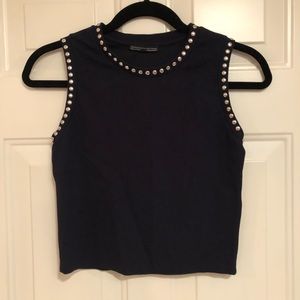 ZARA Studded Tank